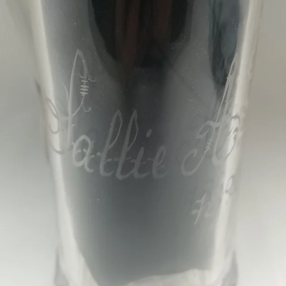 Antique EAPG Etched Skinny Pitcher - Picture 13 of 16